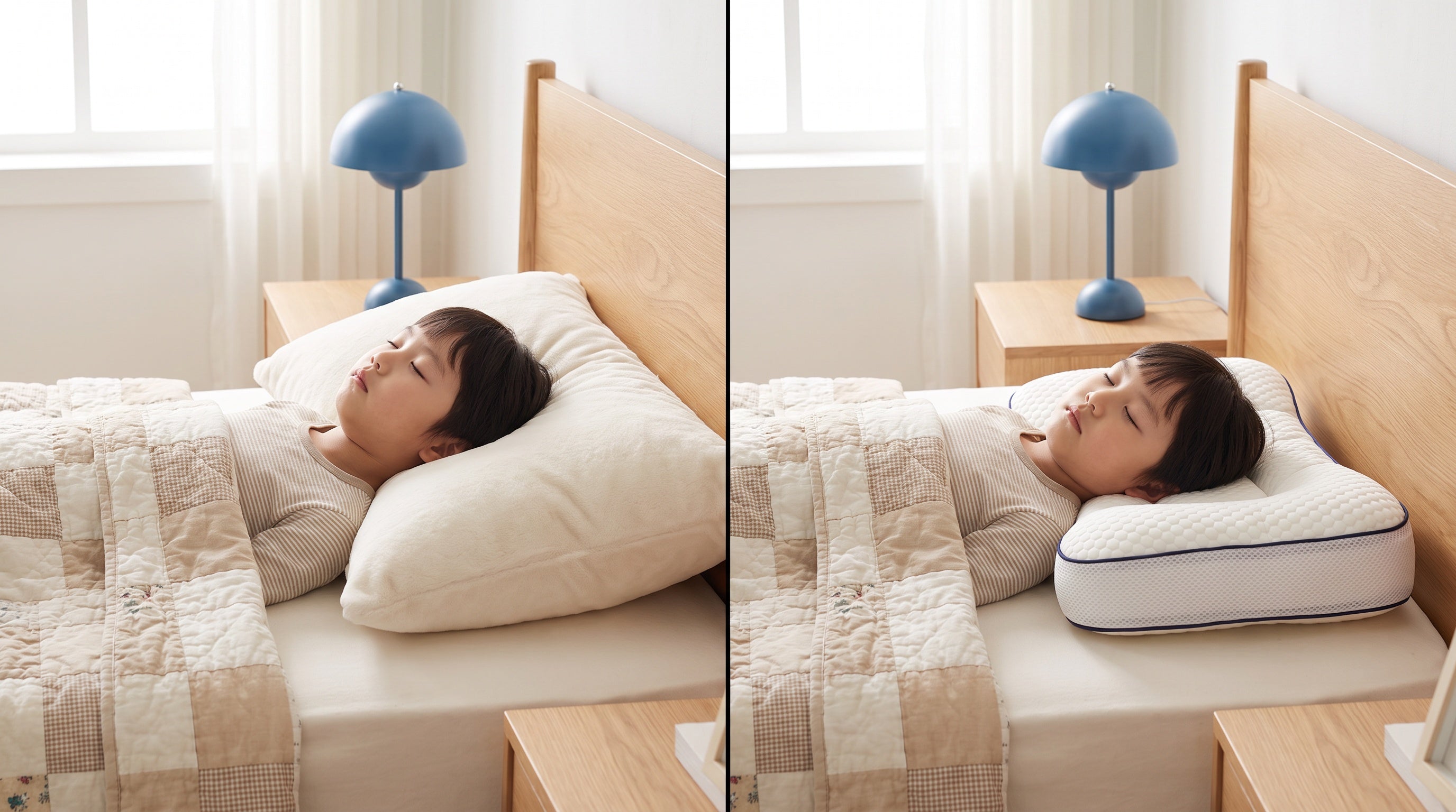Comparativa almohada de adulto frente a FOCUS