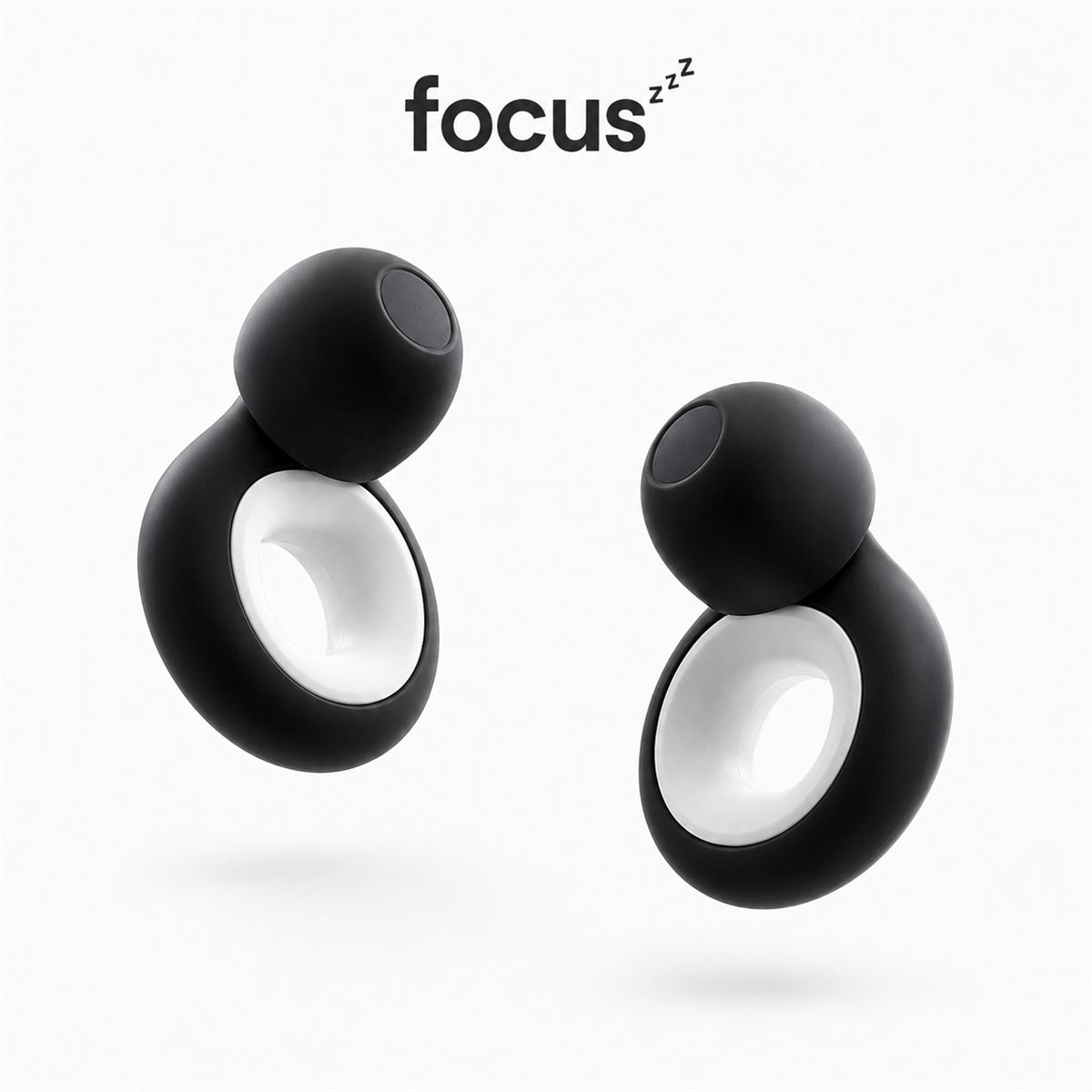 Los tapones FOCUS sobre fondo claro